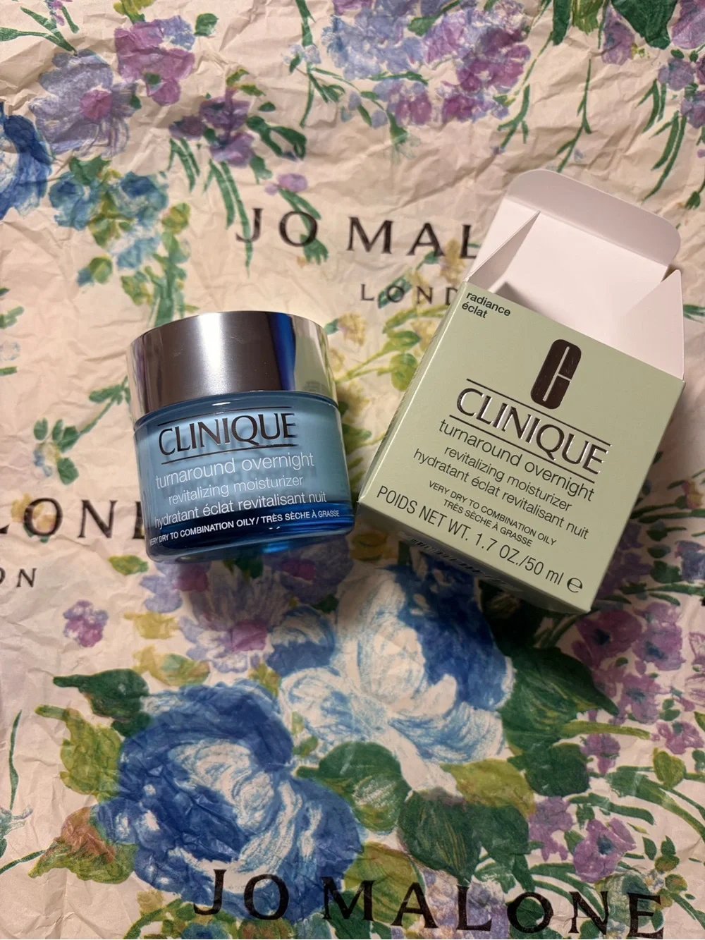 Clinique Turnaround Overnight Revitalizing Moisturizer - 1.7oz./50mL new